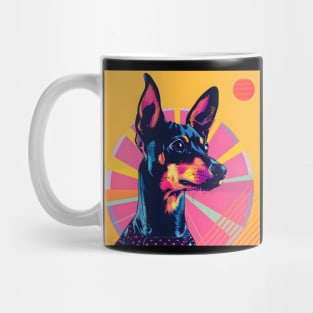 Manchester Terrier in 80's Mug
